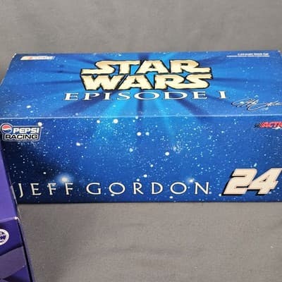 1999 Jeff Gordon #24 Star Wars Episode 1 Nascar 1:24 Stock Car Monte Carlo Pepsi - Thumbnail 2