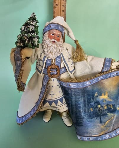 2003 Thomas Kinkade "Frosty Christmas Eve" Old World Santa - Thumbnail 6