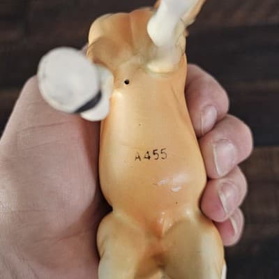 Vintage Palomino Horse Figurine Fabulous Las Vegas #A455 Porcelain Souvenir - Thumbnail 8
