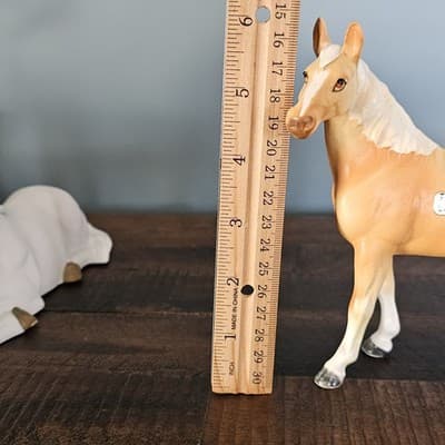 Vintage Palomino Horse Figurine Fabulous Las Vegas #A455 Porcelain Souvenir - Thumbnail 11