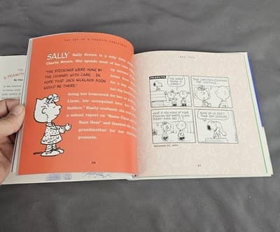 Joy of a Peanuts Christmas Hardcover Book Hallmark Charlie Brown Snoopy VTG 2000 - Thumbnail 6