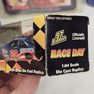 Racing #88 Dale Jarrett Winners Circle Race Day Collectibles Group of 4, Nascar - Thumbnail 18