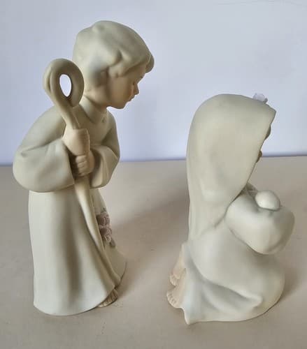 1992 Homeco Mary & Joseph with Baby Jesus Signed Mizuno Excellent - Thumbnail 7