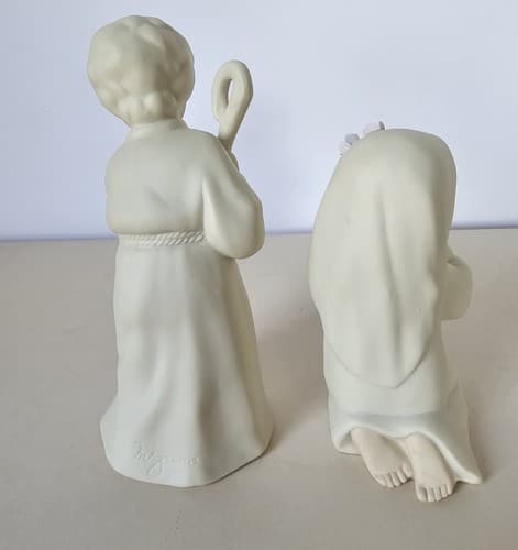 1992 Homeco Mary & Joseph with Baby Jesus Signed Mizuno Excellent - Thumbnail 5