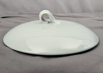 Collectible Homer Laughlin Jubilee Covered Casserole Lid ONLY Ceramic Green - Thumbnail 6