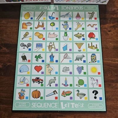 Sequence Letters Family & Friends Board Game 2-4 Players - Thumbnail 4