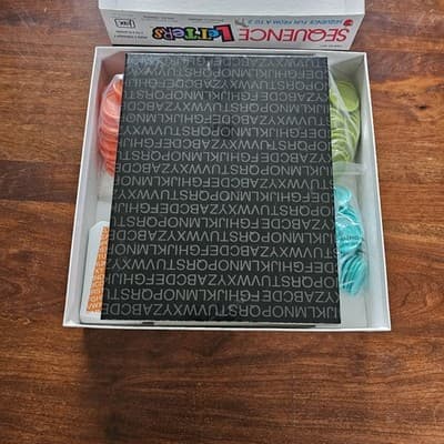 Sequence Letters Family & Friends Board Game 2-4 Players - Thumbnail 5
