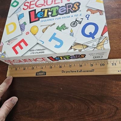 Sequence Letters Family & Friends Board Game 2-4 Players - Thumbnail 11