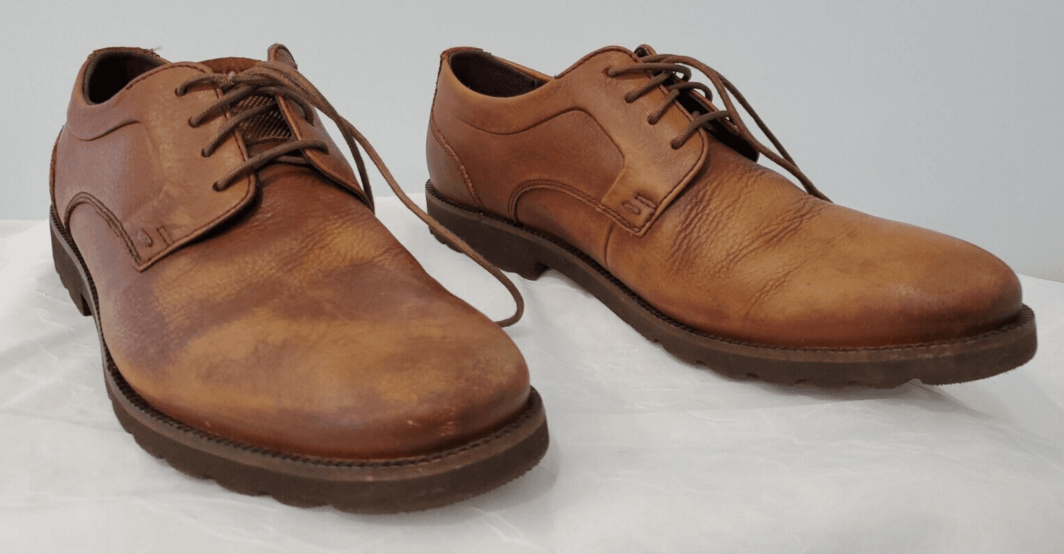 Rockport Men's Sharp and Ready 2 Plain Toe Oxford Brown size US 8.5 - Thumbnail 2