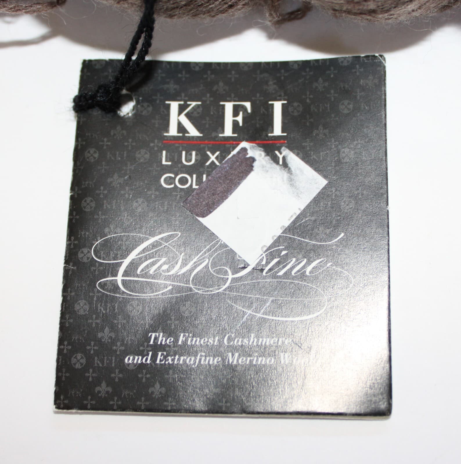 SALE KFI Luxury Col. 70% Extrafine Merino Wool 30% Cashmere LT Brown 1.76oz 355 - Thumbnail 2