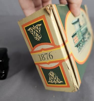 Vintage Avon 1876 Centennial Express Train Everest After Shave Bottle Empty - Thumbnail 11