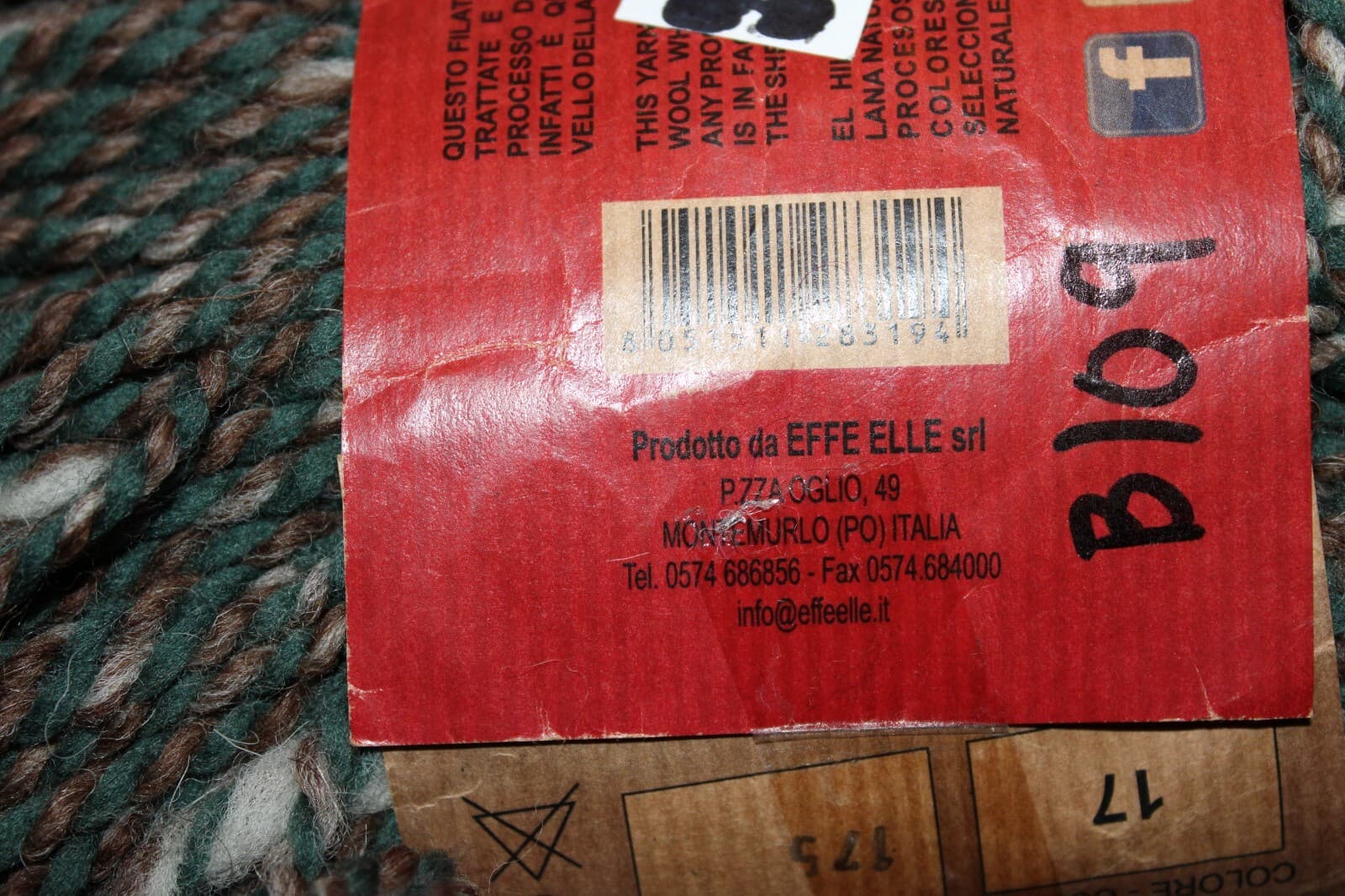 SALE Stout Natural Wool Borgo De Pazzi 100% V. Wool Col 17 Gr bei br 7oz 328yd - Thumbnail 4