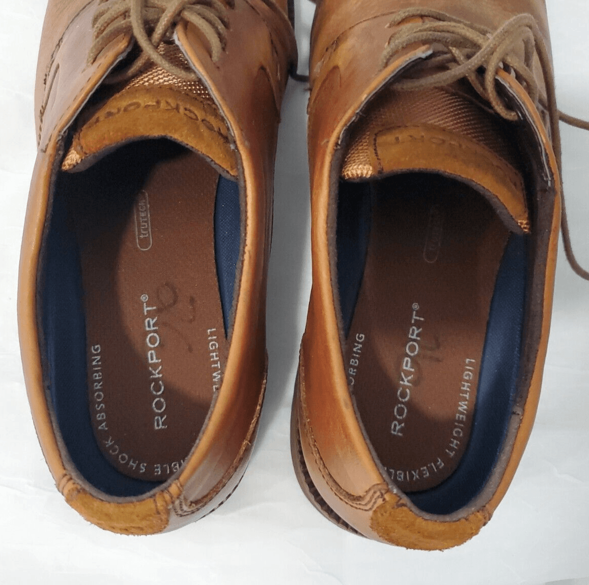 Rockport Men's Sharp and Ready 2 Plain Toe Oxford Brown size US 8.5 - Thumbnail 6
