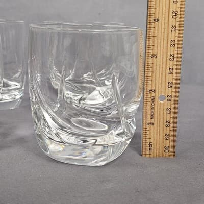 Ravel by Luigi Bormioli Set Of 4 Double Old Fashioned Clear Glasses On The Rocks - Thumbnail 8
