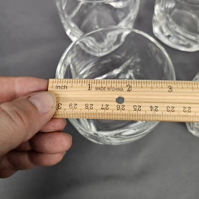 Ravel by Luigi Bormioli Set Of 4 Double Old Fashioned Clear Glasses On The Rocks - Thumbnail 7