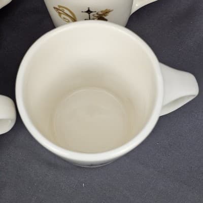 Weather Vane Edwin Knowles Rooster Coffee Cup Mug MCM Set of 4 - Thumbnail 4
