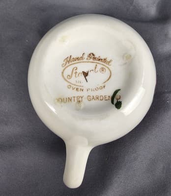 Vintage Stangl Creamer Country Garden 3" Tall - Thumbnail 5