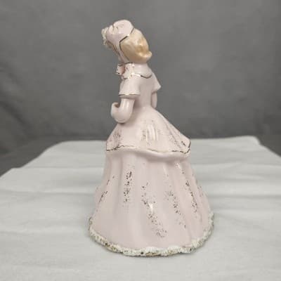 Lefton China, Doll hand painted woman figurine K B569-P 6" Tall - Thumbnail 6