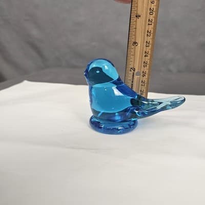 Bluebird Of Happiness Figurine Signed And Dated W Leonard 1984 - Thumbnail 6