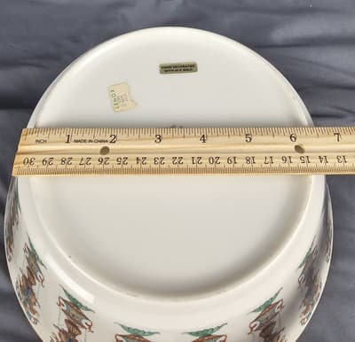 VTG LENOX China LIDO Large Bowl | 24K Gold Trim | Made In USA | Decorative 1970s - Thumbnail 5