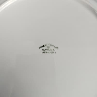 Johann Haviland Bavaria Sepia Rose 10” Dinner Plate Set of 2. READ Description. - Thumbnail 4