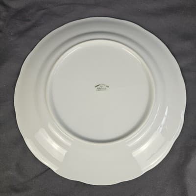 Johann Haviland Bavaria Sepia Rose 10” Dinner Plate Set of 2. READ Description. - Thumbnail 3