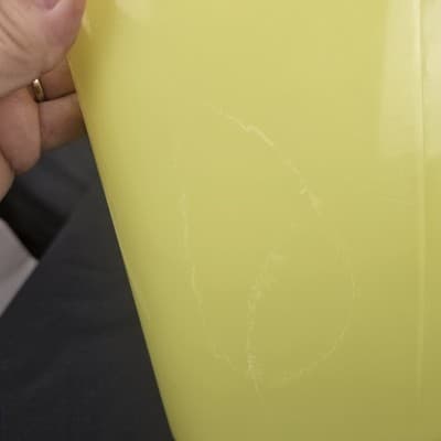 Vintage Tupperware 587-7 Yellow Beverage Buddy Pitcher 2 Qt Slim Lid And Handle - Thumbnail 3