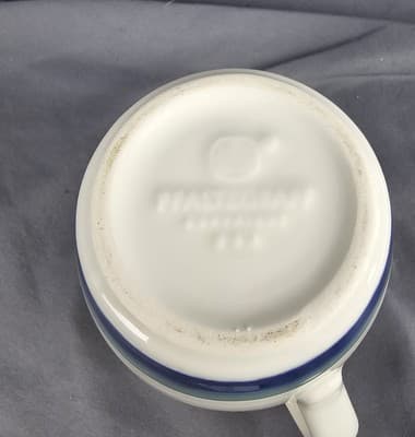 Pfaltzgraff Cream or Milk Pitcher~ Ocean Breeze ~ 5" Diam x 4.25" H - Thumbnail 6