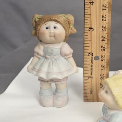 OAA Inc Vintage 1984 Porcelain Cabbage Patch Baby Figurines Lot 4 - Thumbnail 11