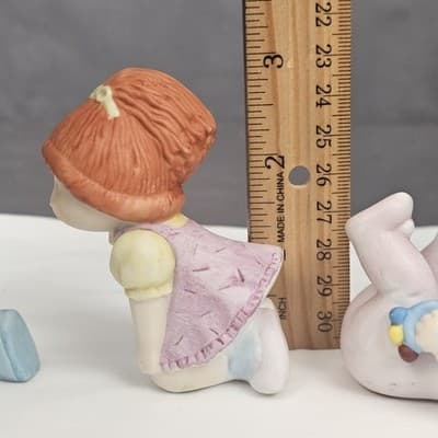 OAA Inc Vintage 1984 Porcelain Cabbage Patch Baby Figurines Lot 4 - Thumbnail 12