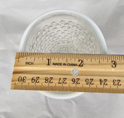 Vintage Anchor Hocking Moonstone Clear Opalescent 5.5" Water Goblet, 1942-1946 - Thumbnail 11