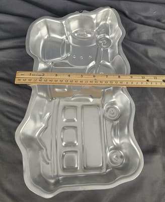 2003 Wilton Railroad Locomotive Train Baking Cake Pan Mold Aluminum #2105-2076 - Thumbnail 6