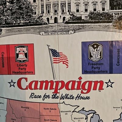 CAMPAIGN RACE FOR THE WHITE HOUSE Game America's Board Game 1991 J.R. Perri Corp - Thumbnail 20