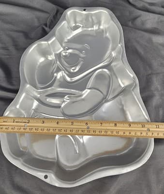 Wilton Disney Winnie the Pooh Cake Pan Bakeware Retired 1995 Vintage 2105-3000 - Thumbnail 4