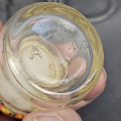 Vintage Tiny Jars w Lids Product of Scotland Bottle 3 Pieces Scott of Scotland - Thumbnail 8