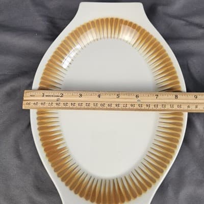 HTF Paul McCobb Jackson China Radiant Platter Restaurant Ware Vintage - Thumbnail 6