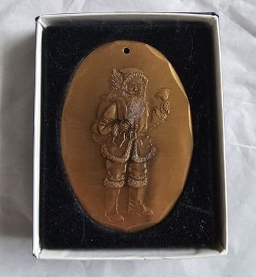 Wendell August Forge Ornament 1996 The Bell Ringer Solid Bronze 4th Edition - Thumbnail 4