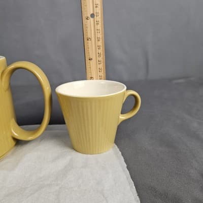 Vintage Homer Laughlin Sheffield Serenade Teapot & Teacup Excellent condition - Thumbnail 11