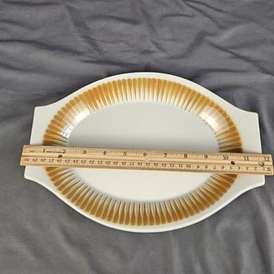HTF Paul McCobb Jackson China Radiant Platter Restaurant Ware Vintage - Thumbnail 5