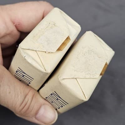 Vintage Woodbury Facial Soap Bar New Old Stock 1940s Prop Lot of 2 - Thumbnail 3