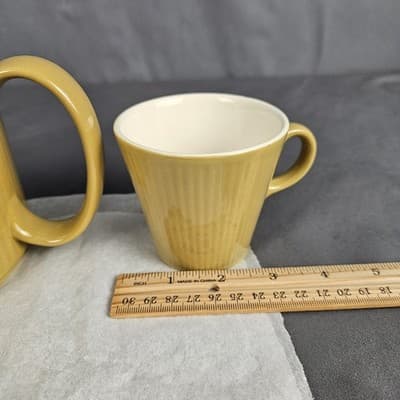 Vintage Homer Laughlin Sheffield Serenade Teapot & Teacup Excellent condition - Thumbnail 13