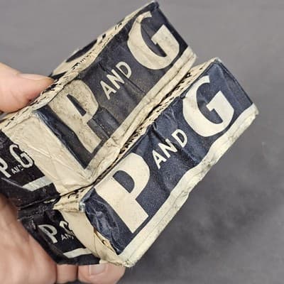 Vtg P and G The White Naphtha Laundry Bar Soap for Dishes Cleaning Made in USA - Thumbnail 6