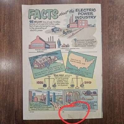 Electric Power 1952 Westinghouse 24p School or Public Educational Comic Book - Thumbnail 11
