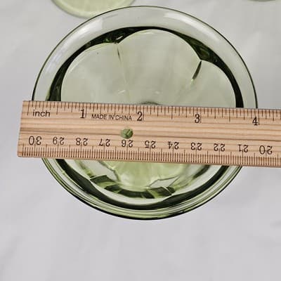 Indiana Glass Co Kings Crown Thumbprint Dessert/ice Cream Glasses Set Of 6 - Thumbnail 7