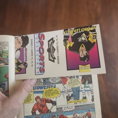 Mario Lemieux, Pittsburgh Penguins, Sports Superstars Comic, Issue #11, Clean - Thumbnail 11