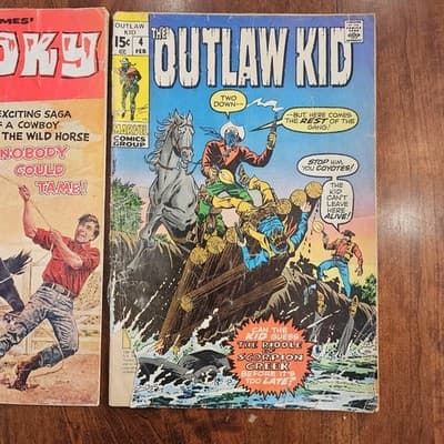 Old Vintage Western Comic Books Dell and Marvel 1956, 1966 & 1971 See Desc. - Thumbnail 4