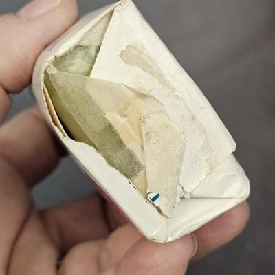 Vintage Woodbury Beauty Bath Size 4" Soap Bar New Old Stock 1940s Prop - Thumbnail 4