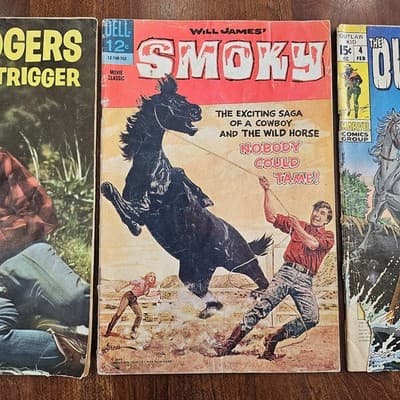 Old Vintage Western Comic Books Dell and Marvel 1956, 1966 & 1971 See Desc. - Thumbnail 3