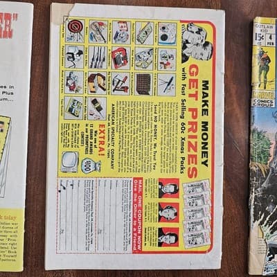 Old Vintage Western Comic Books Dell and Marvel 1956, 1966 & 1971 See Desc. - Thumbnail 6