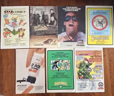1980s Comics Lot of 7 Iron Man Indiana Jones Hulk Timespirits SEE Description - Thumbnail 8